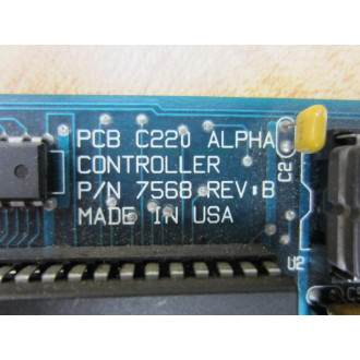 Deeco 7568 PBC C220 Alpha Controller Rev.B - Used