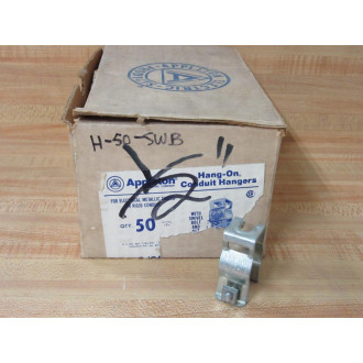 Appleton H-50-SWB R12" TW Hang On Conduit Hanger H50SWB (Pack of 50)