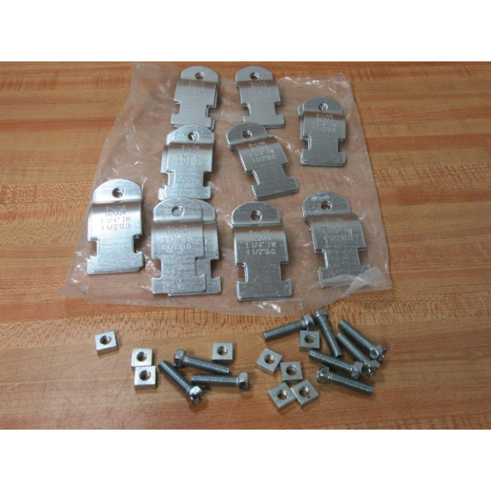 B-Line B2004 1-14" TW Pipe And Conduit Clamp 9 Pair