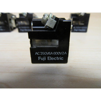Fuji AC250V6A600V2A Contact Block NO (Pack of 4)