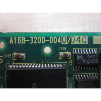 Fanuc A16B-3200-0040 Main CPU PCB A16B-3200-004004C Non-Refundable - Parts Only
