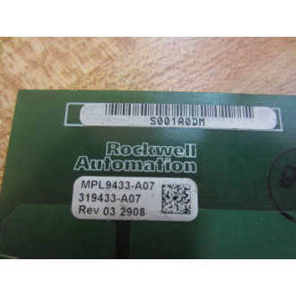 AB Rockwell 319433-A07 Circuit Board 319432-B03 - Used