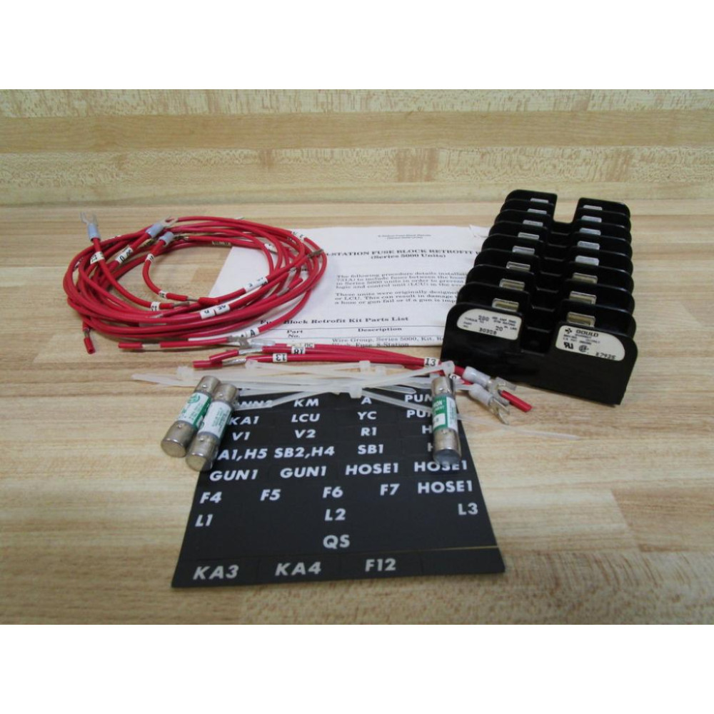 Nordson 5000 8 Station Fuse Block Kit - New No Box