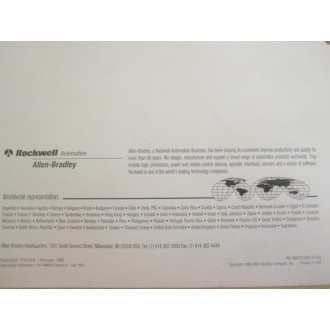 Allen Bradley 1747-SN Remote IO Scanner 1747SN User Manual - Used