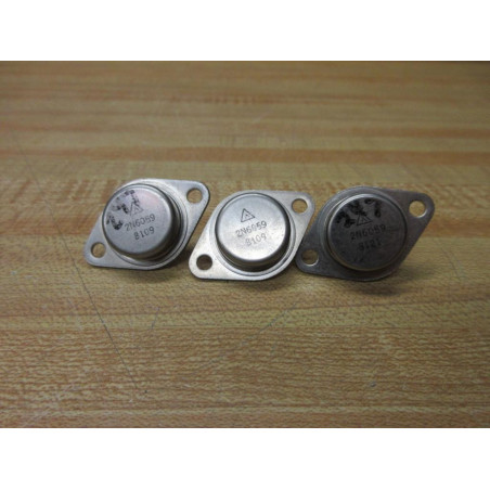 2N6059 Transistor (Pack of 3) - New No Box