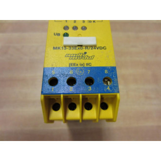 Turck MK13-33EX0-R24VDC Amplifier Module MK1333EX0R24 24 VDC - Used