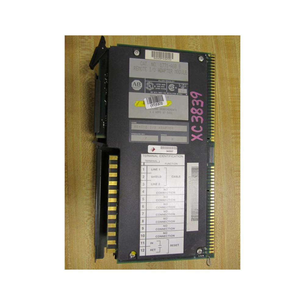 Allen Bradley 1771-ASB Module Ser.B, FW Rev. F - Refurbished