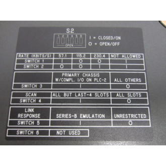 Allen Bradley 1771-ASB Module Ser.D, FW Rev. H - Used