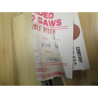 Starrett M121X Bandsaw Blades - New No Box