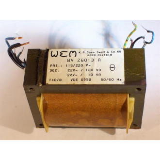 Gass BV 26013 A Transformer - New No Box