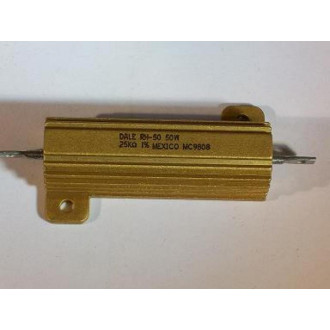 Dale Vishay RH50 Resistor 50W 25K OHM - New No Box