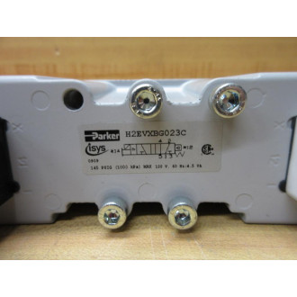 Parker H2EVXBG023C Isys Solenoid Valve
