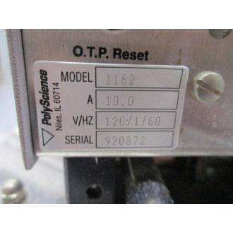 PolyScience 1162 HeatingRefrigerating Circulating Water Bath Tested - Used