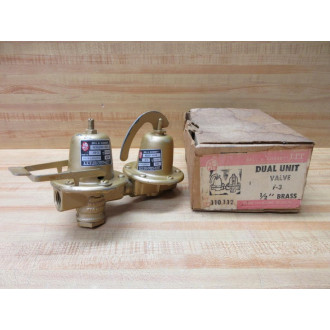 Bell & Gosset 110 112 ITT 12" Dual Unit Valve FB-3 A-3