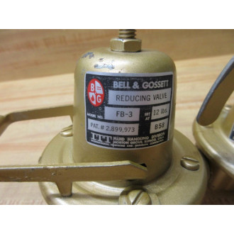 Bell & Gosset 110 112 ITT 12" Dual Unit Valve FB-3 A-3