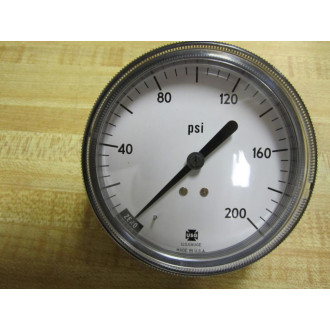 Ametek P 844 U Pressure Gauge P844U 14 NPT 0-200