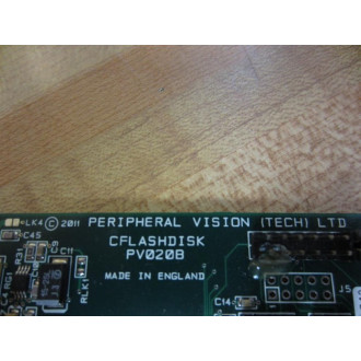 Peripheral Vision Tech PV020B CFDLASHDISK Card - Used