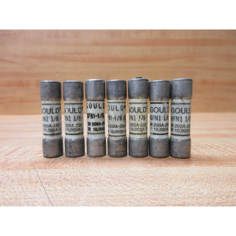 Gould Shawmut Ferraz Mersen GFN1-18 Fuse GFN118 (Pack of 7) - New No Box