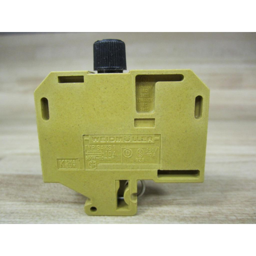 Weidmuller SAKS 1 Terminal Block 500V~ 10mm  10A - Used