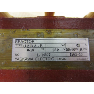 Yaskawa Electric UZBA-B Reactor UZBAB Serial L14677 - New No Box