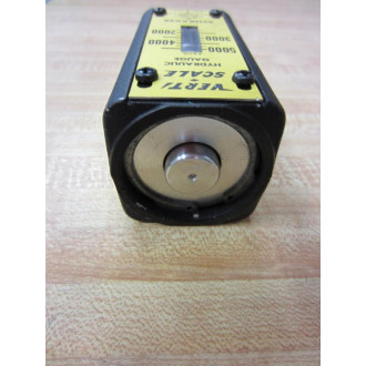 Schrader Bellows 006500010 Upright Hydraulic Gauge - Used