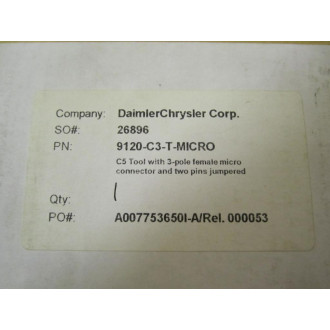 Daimler Chrysler C3TMICRO Adapter 9120-C3-T-MICRO