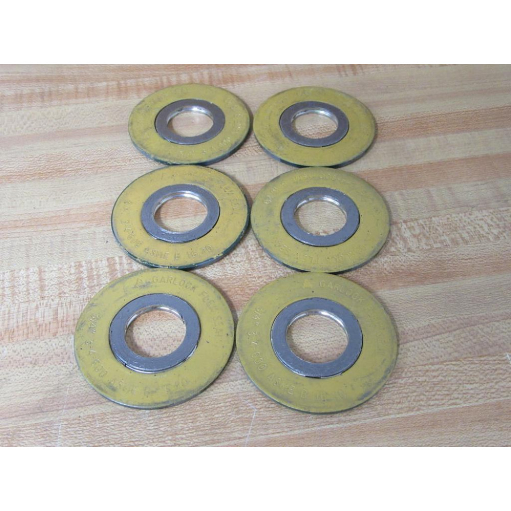 Garlock 34" 3-4-600 Gasket 3434600 (Pack of 6) - New No Box