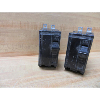 Square D QOB240 Circuit Breaker 40A 2P (Pack of 2) - Used
