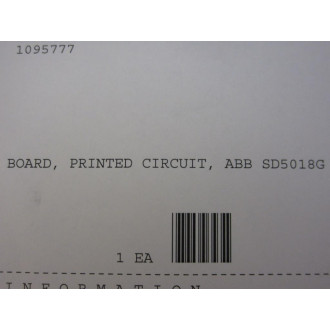 ABB SD5006G Circuit Board SD5018G - New No Box