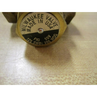 Milwaukee Valve 125 SWP 200 WOG Valve 125SWP200WOG 38" - New No Box
