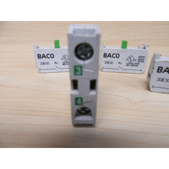 Baco 33E10 Contact Block (Pack of 4) - Used