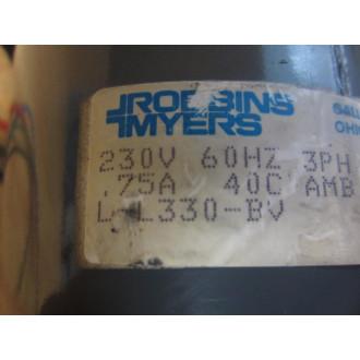 Robbins Myers L-L330-BV Motor LL330BV Tested - Used