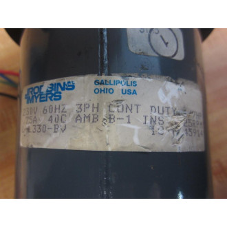 Robbins Myers L-L330-BV Motor LL330BV Tested - Used