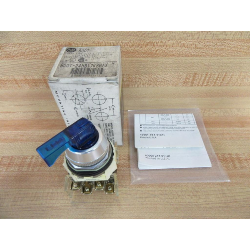 Allen Bradley 800T-24HB17KB6AX Selector Switch