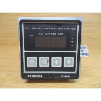 Omega CN8622TCA Programmable Process Controller - Used