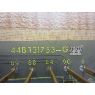 General Electric 44B331753-G222 Control Card - Used