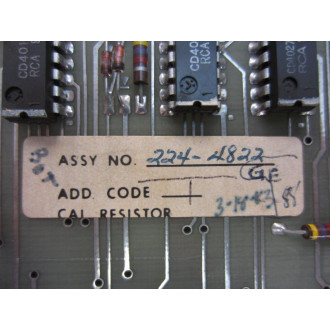 Himmelstein 6-205 Transducer Amplifier Board Missing 2 Buttons - Used