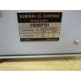 GE General Electric CR245P101A Power Supply
