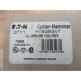 Cutler Hammer Eaton HT8GBGV7 Button