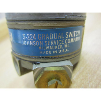 Johnson Service Company S-224 Gradual Switch - New No Box