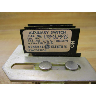 GE General Electric THAUX3 Auxiliary Switch