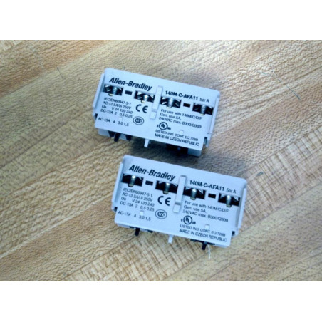 Allen Bradley 140M-C-AFA11 Auxiliary Contact 140MCAFA11 - New No Box