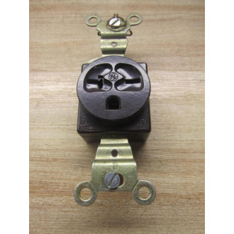 General Electric GE4182-2 Single Receptacle Brown (Pack of 3)