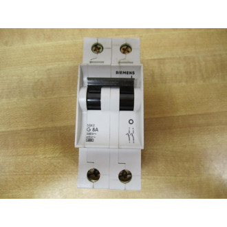 Siemens 5S Circuit Breaker X2-G8 8A 5SX2-G8 8A - New No Box