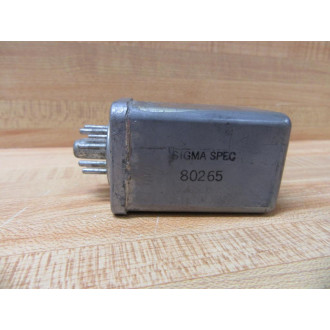 Sigma 80265 Vintage Relay - Used