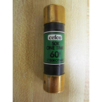 Cefco 50KOTN60 Amp Fuse Bag Of 7 - New No Box