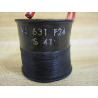 Skinner V5 631 F24 S41 Solenoid Coil V5631F24S41 - Used