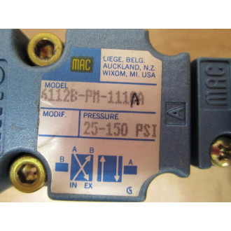 Mac Valves 6112B-PM-111AA Valve - New No Box