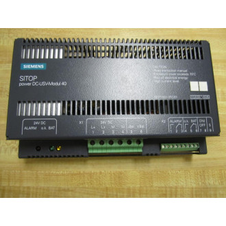 Siemens 6EP1931-2FC01 Sitop Power DC-USV-Modul 40