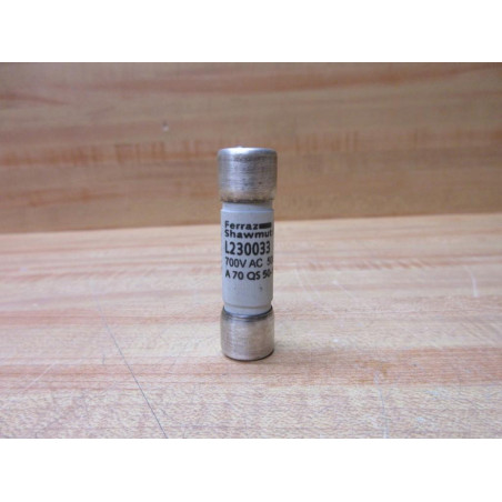 FERRAZ SHAWMUT FUSE A70QS50-4, 700V 50A in stock next day delivery